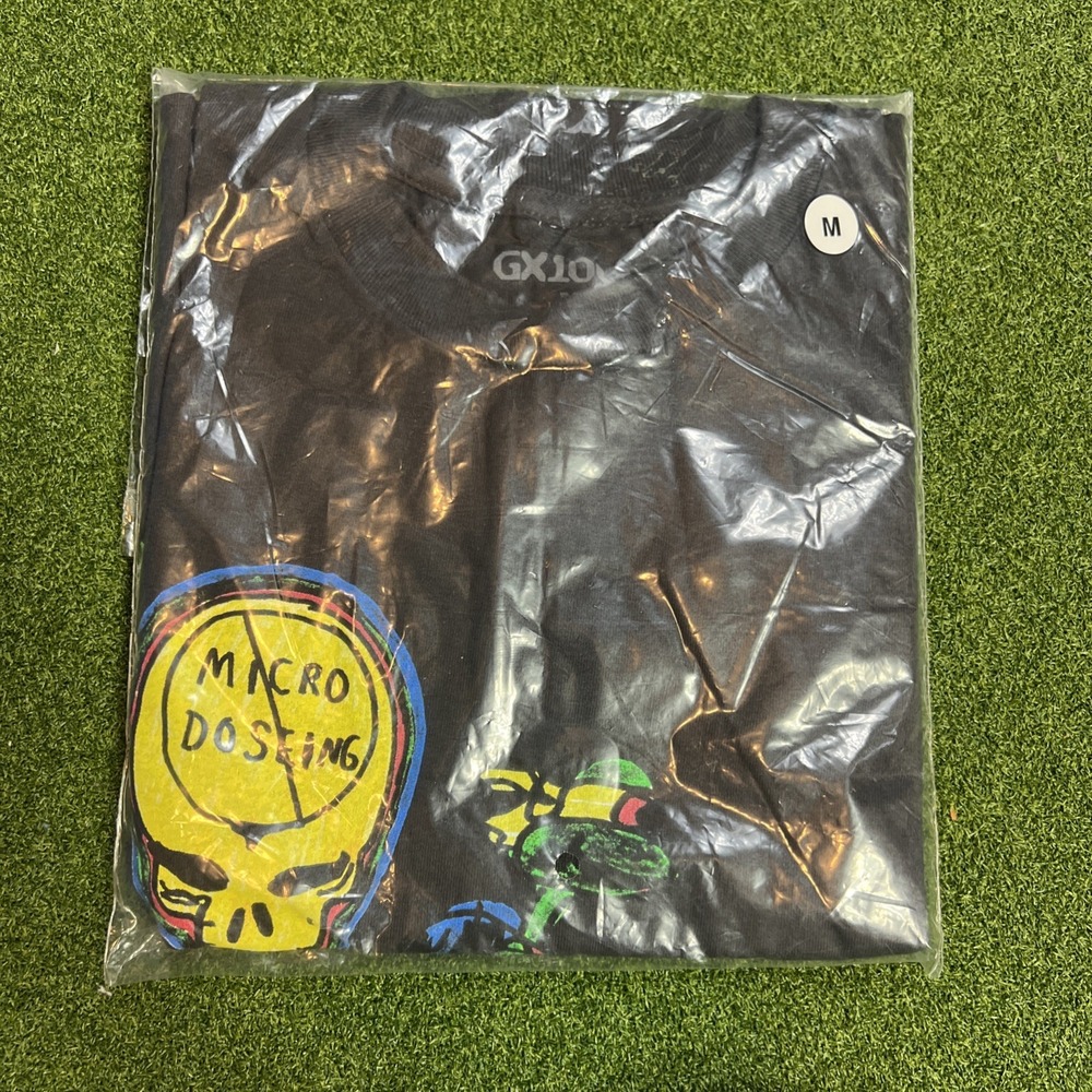 GX1000 Ninja Turtles x Joe Roberts  No Microdosing Shirt Medium New Sealed Black